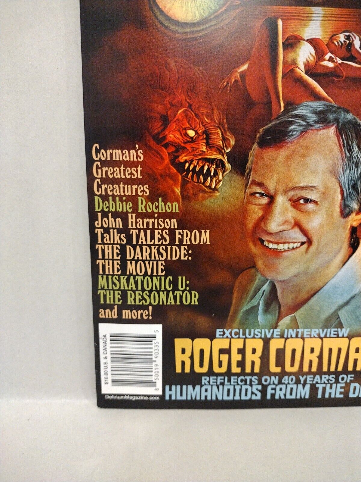 Delirium #25 (2020) Full Moon Horror Movie Magazine Roger Corman Exclusive 