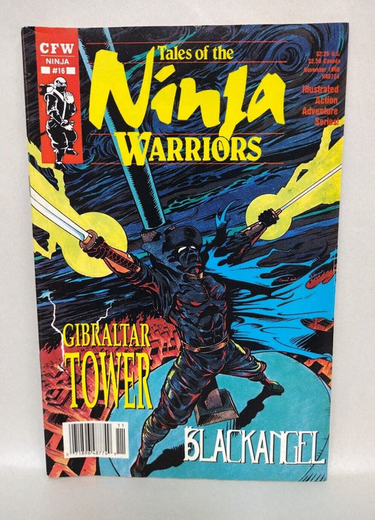 Tales of the Ninja Warriors #16 (1989) CFW Comic Last Issue Kabuki Kid 