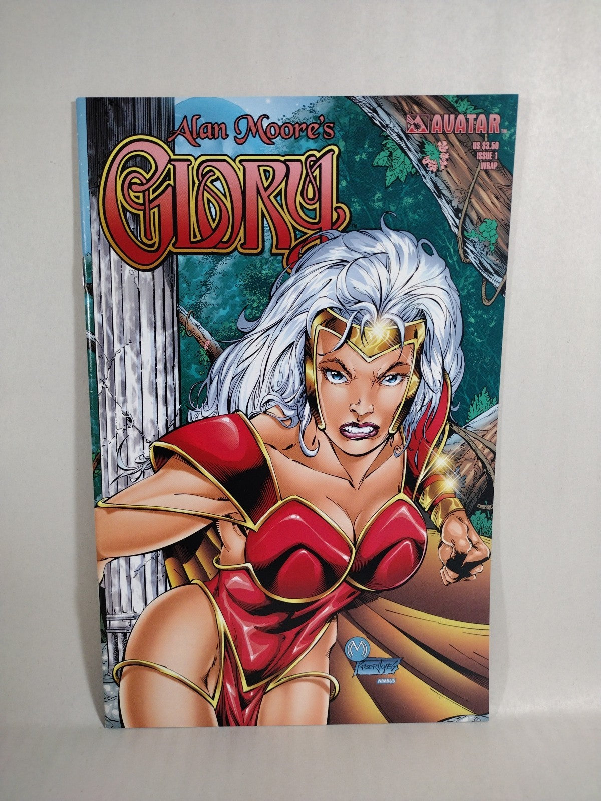 Alan Moore's Glory (2001) Avatar Press Comic Lot #0 1 2 Preview Brandon Peterson