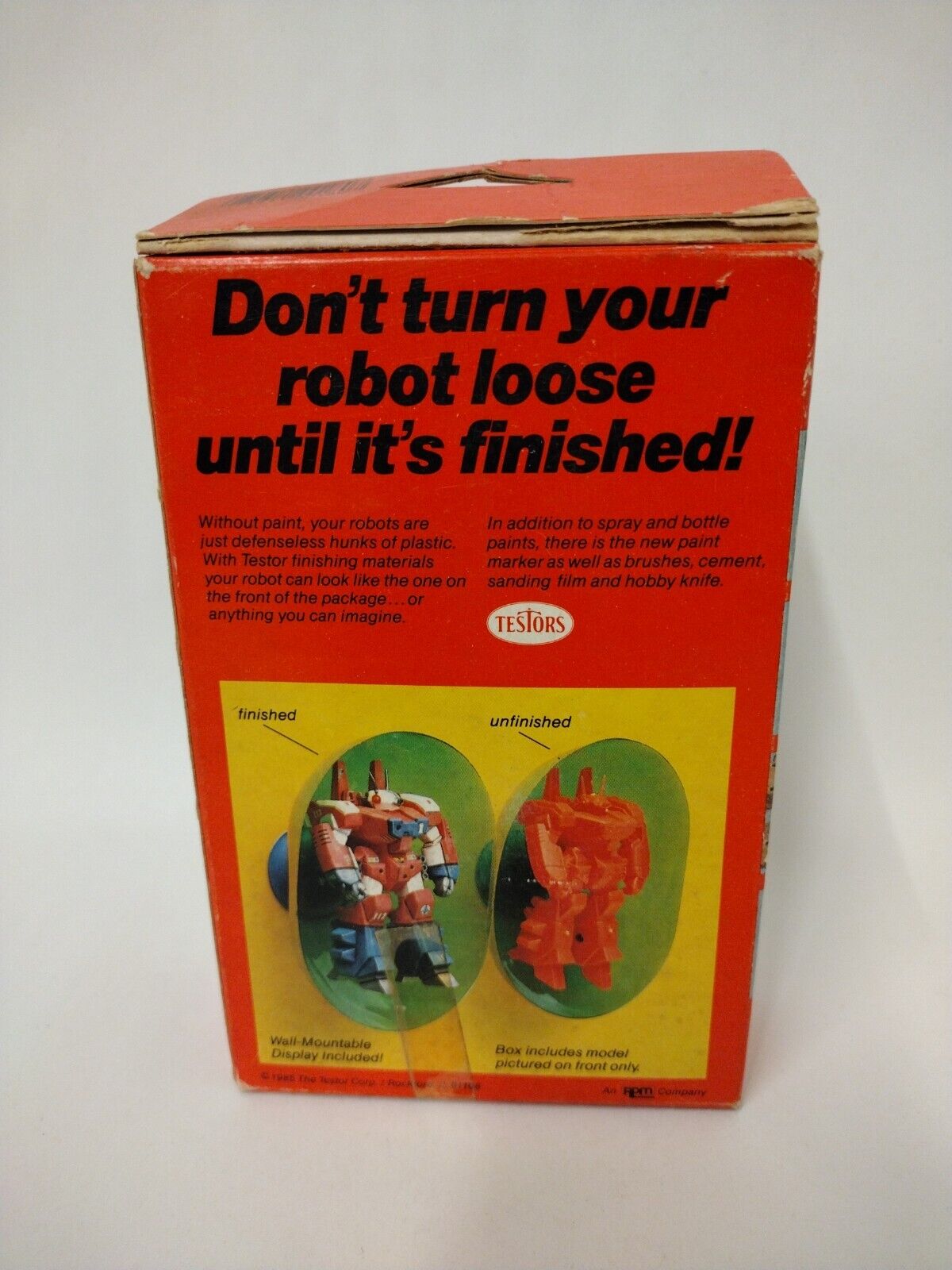 R.O.B.O.T. (1985) Testors Robotech Model Fighter VF-1J New Factory Sealed