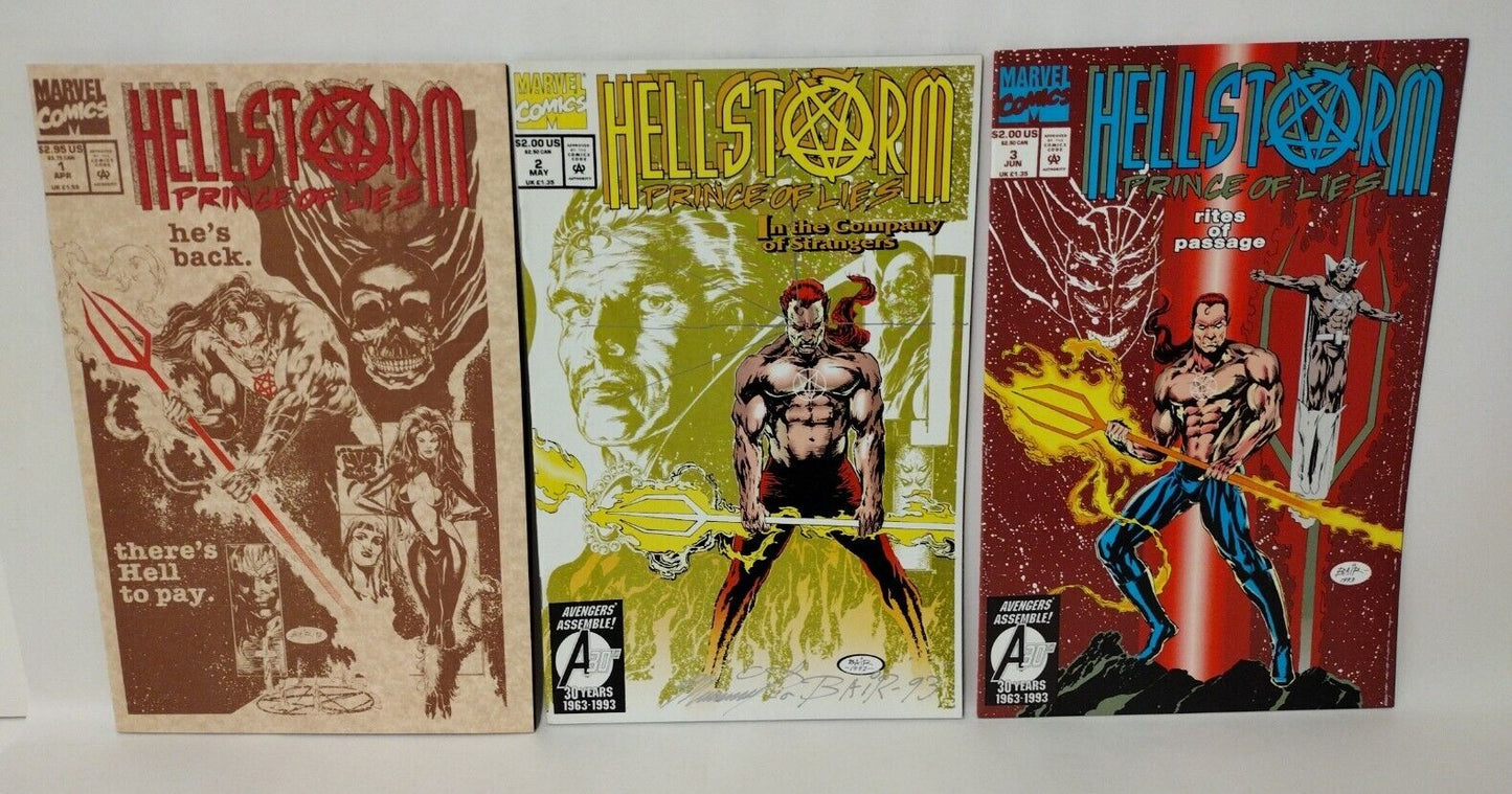 Hellstorm (1993) Marvel Comic Lot Of 15 #1-13 17 19 Nieves Bair Kaminski Gross