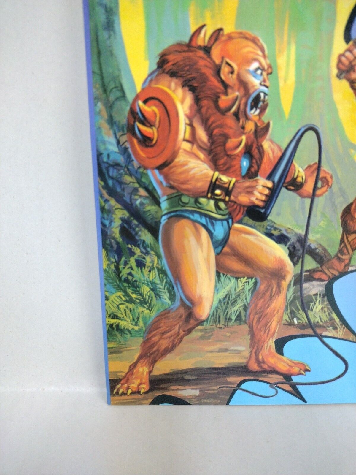 Masters Of The Universe (1985) Giant Color Activity Golden Book Beast Man New