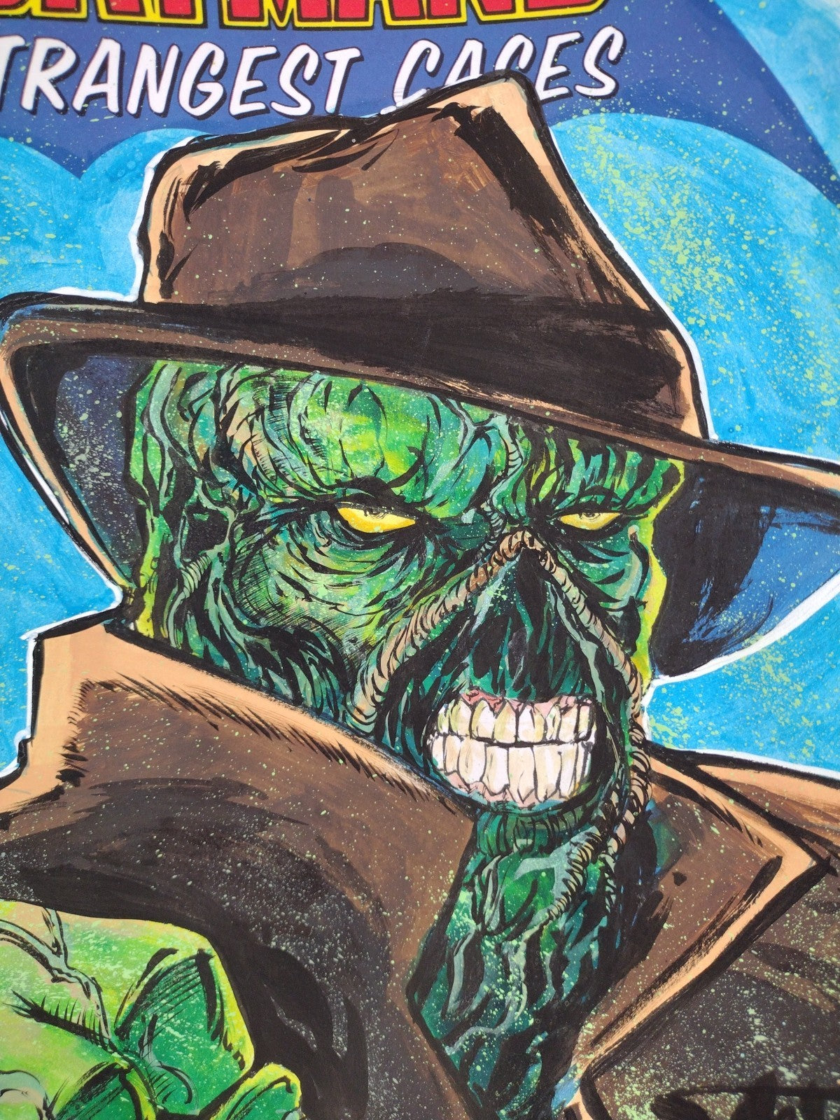 Batman's Strangest Cases Treasury Facsimile Oversize Comic W Original DCastr Art