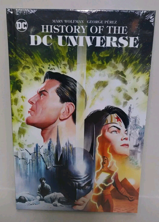 History Of Dc Universe DC Comics Marv Wolfman Hardcover New Sealed