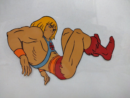 He-Man Masters of the Universe Animation Original Filmation Production Cel