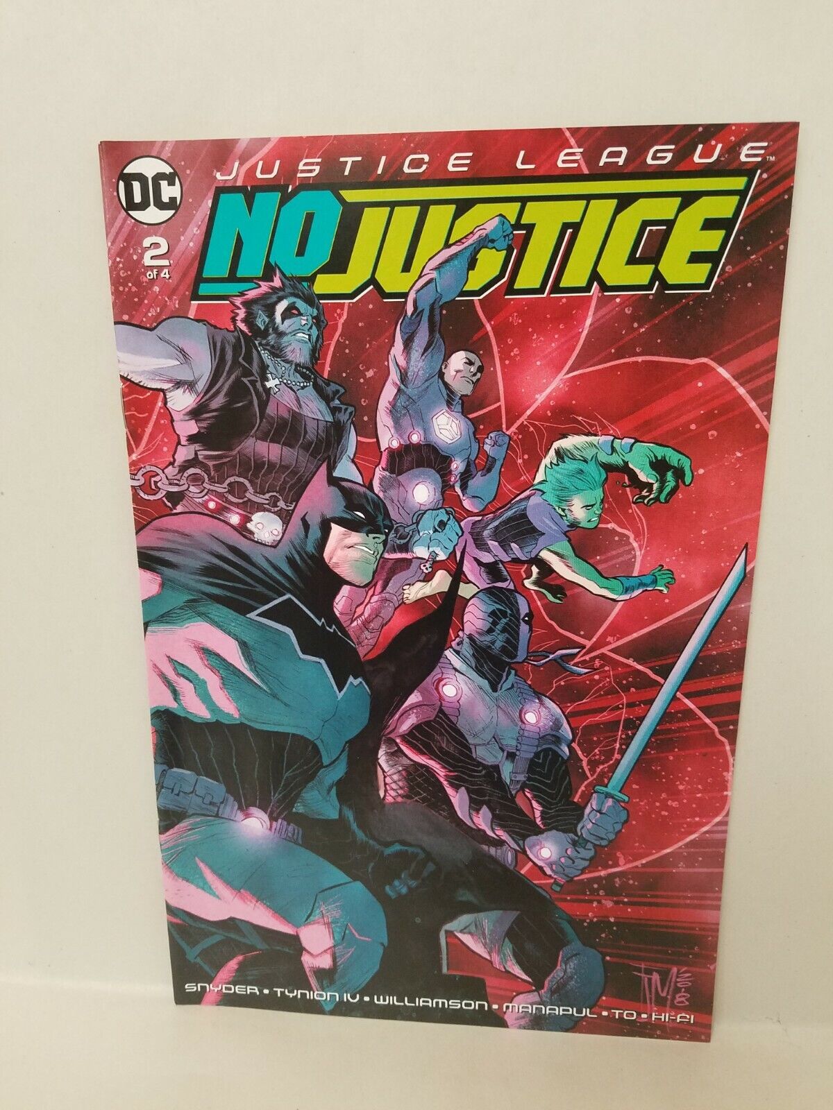 Justice League No Justice (2018) 1 2 3 4 DC Comic Complete Run/Set James Tynion