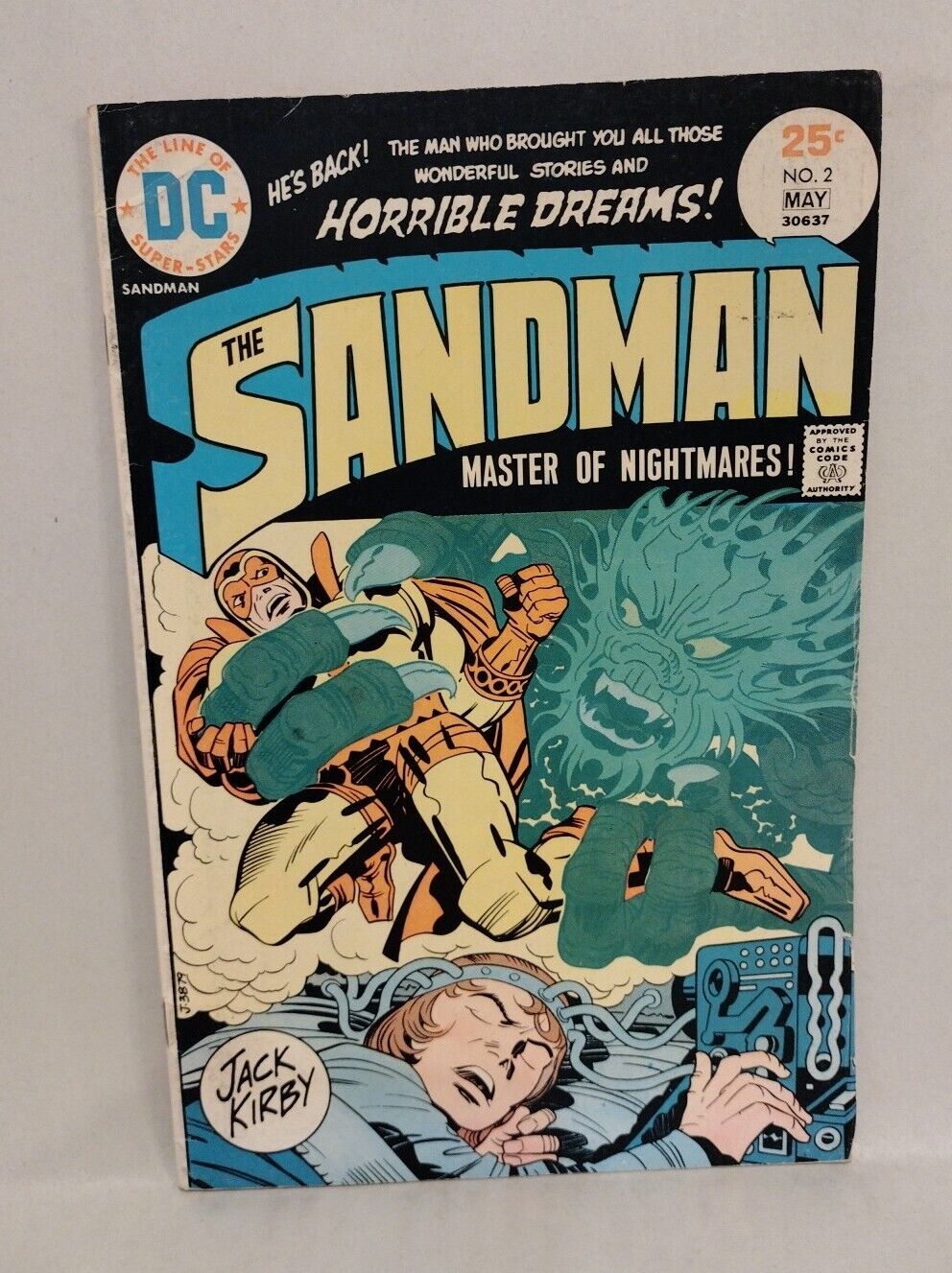 Sandman (1975) DC Jack Kirby Comic Lot Set #2 3 6 Reader Copies