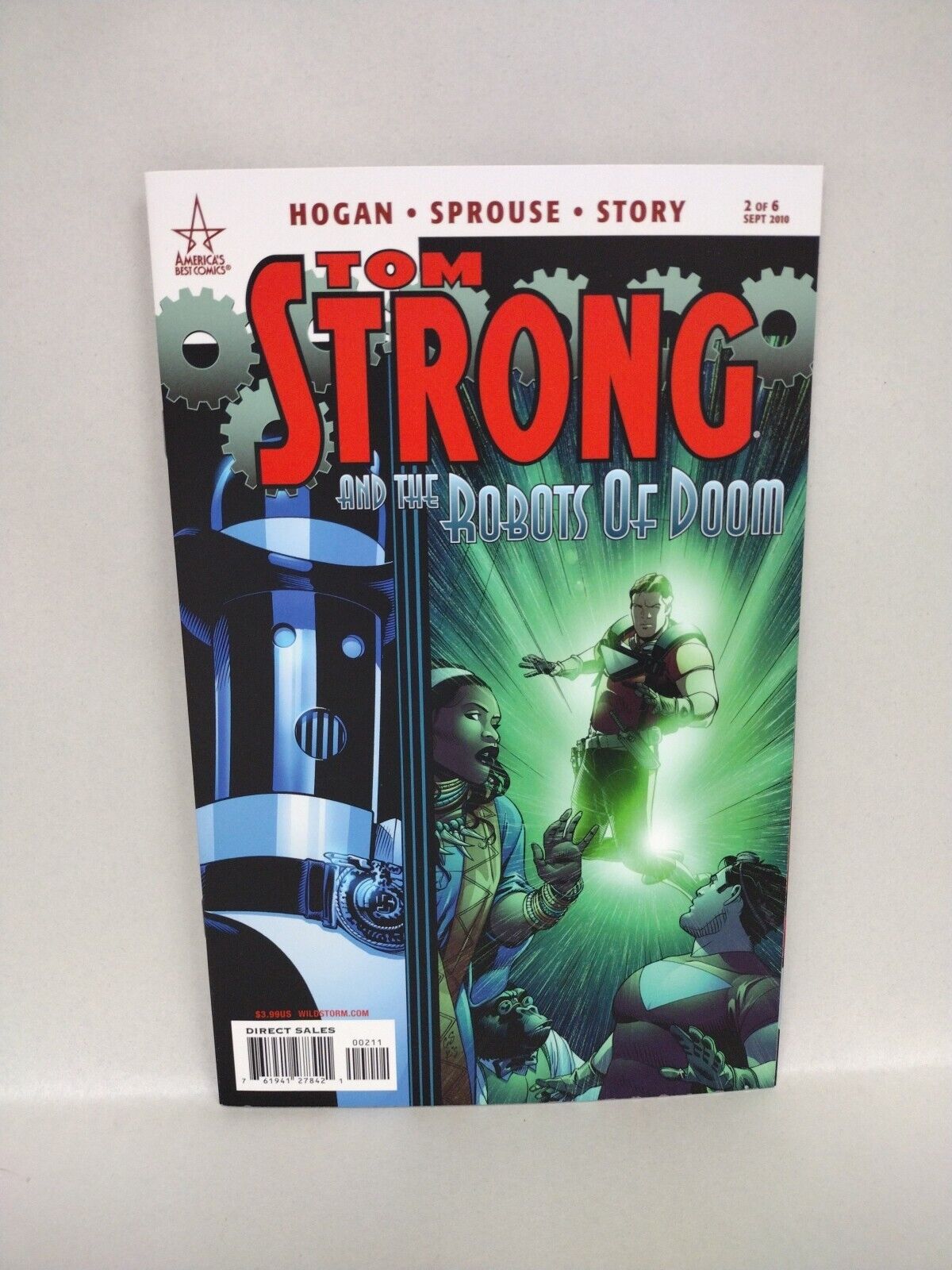 Tom Strong & The Robots of Doom (2010) Complete ABC Comic Lot set 1 2 3 4 5 6 NM