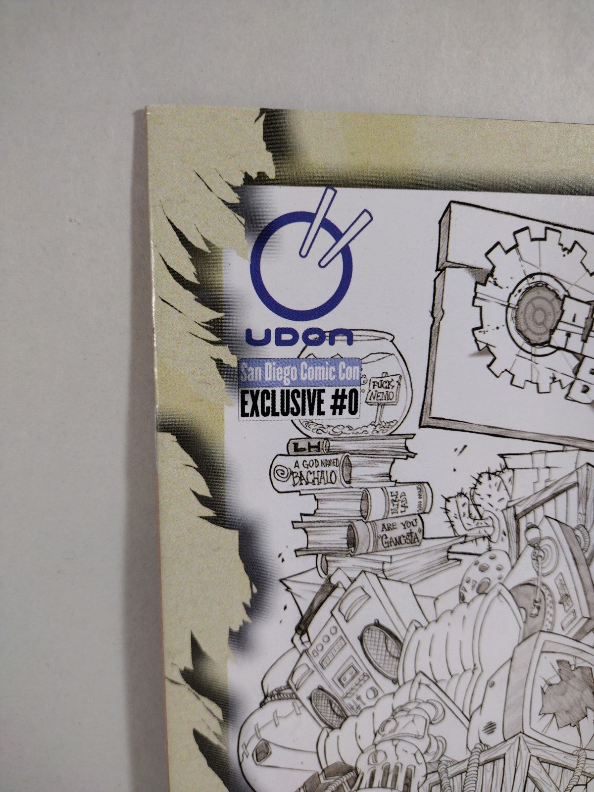 Cannon Busters #0 (2004) UDON SDCC Exclusive Preview Comic Character Guide NM