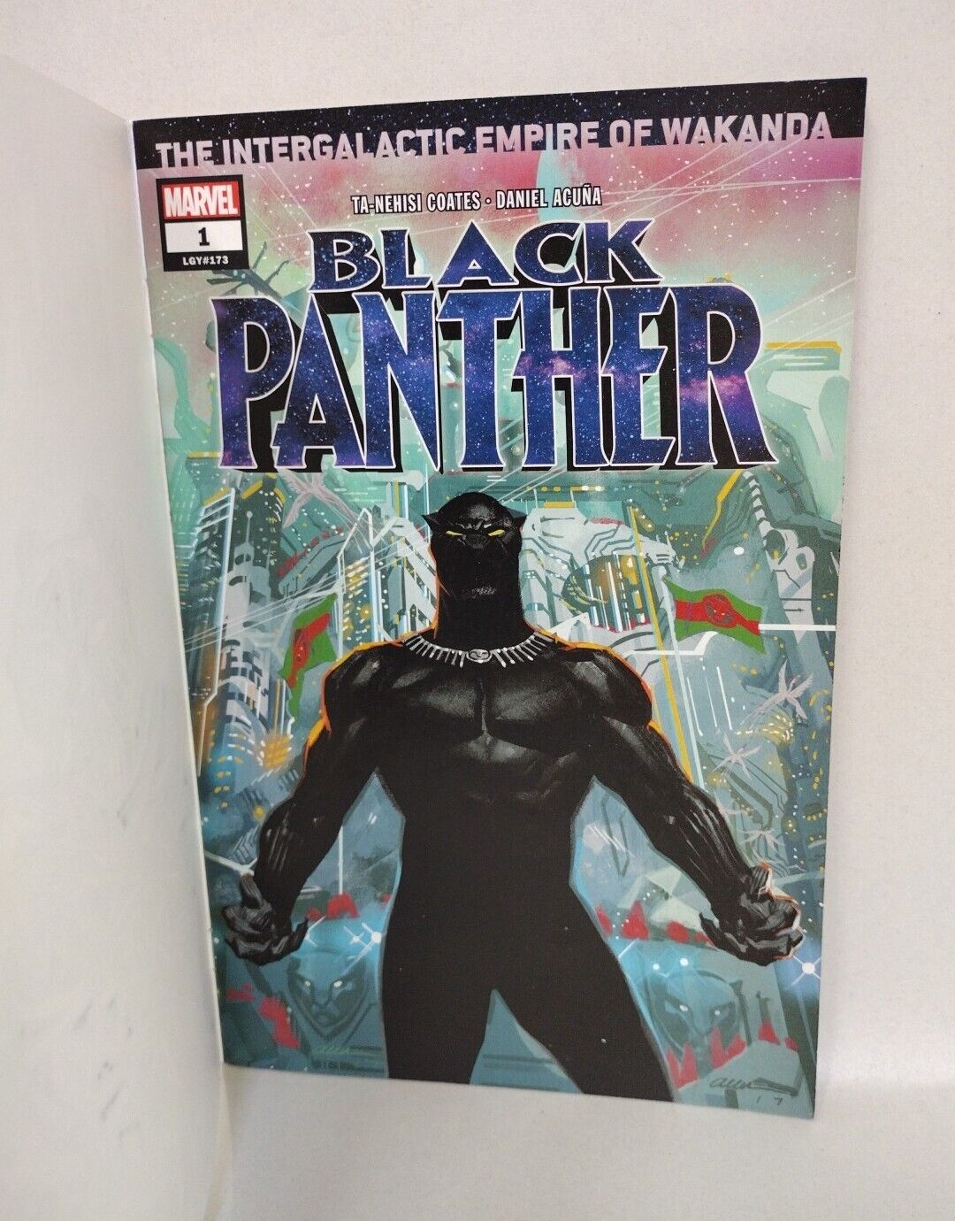 Black Panther #1 (2018) Marvel Comic Var Sketch Cover W Original JAG Art ARG COA