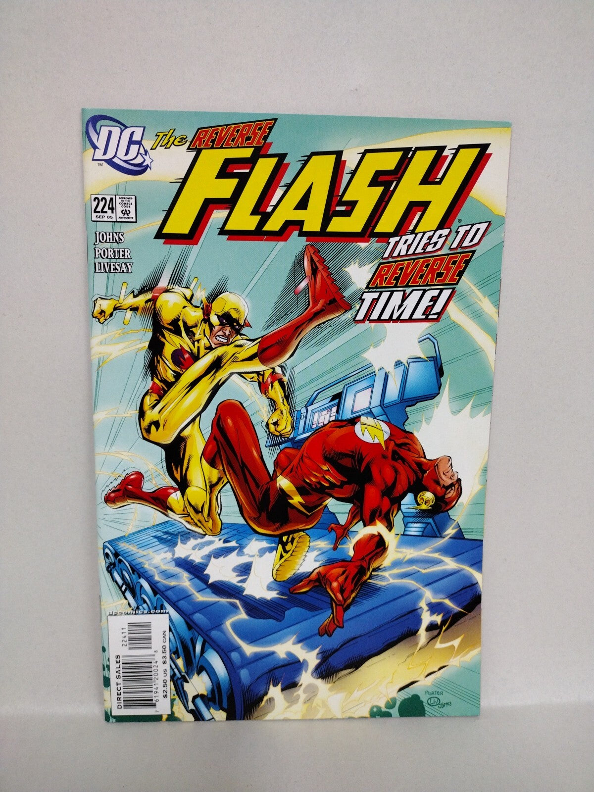 FLASH (2005) DC Comic Lot Set #223 224 225 226 227 228 Geoff Johns Reverse VF/NM