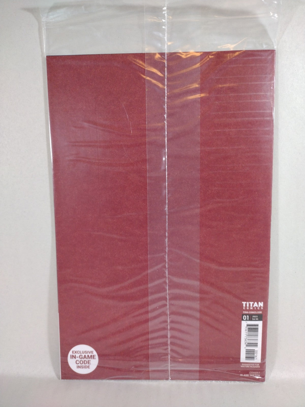 Dead By Daylight #1 (2023) Titan Comic Red Blank Variant Cover New Sealed In Bag