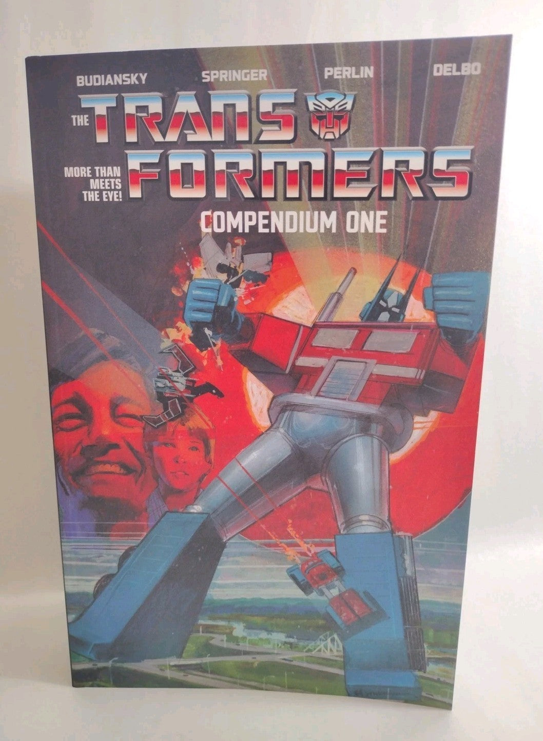 Transformers Compendium Vol 1 Image Comics 2025 Direct Market TPB Optimus Prime