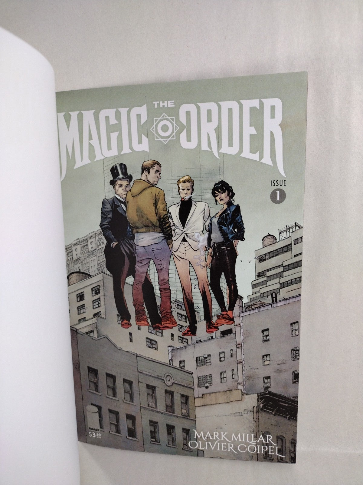 Magic Order #1 (2018) Image Blank Sketch Cover Variant Comic Millarworld New NM
