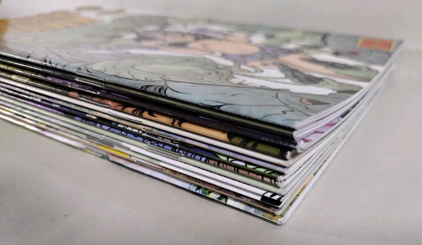 Fearless Dawn (2009) Complete Asylum Press Comic Series 1-4 +8 One Shots Mannion