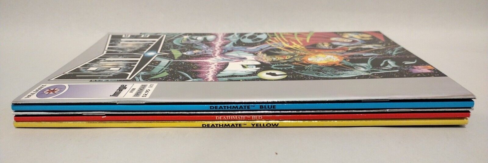 Deathmate (1993) Valiant Image Comic Lot Set Yellow Red Blue Prologue Epilogue 