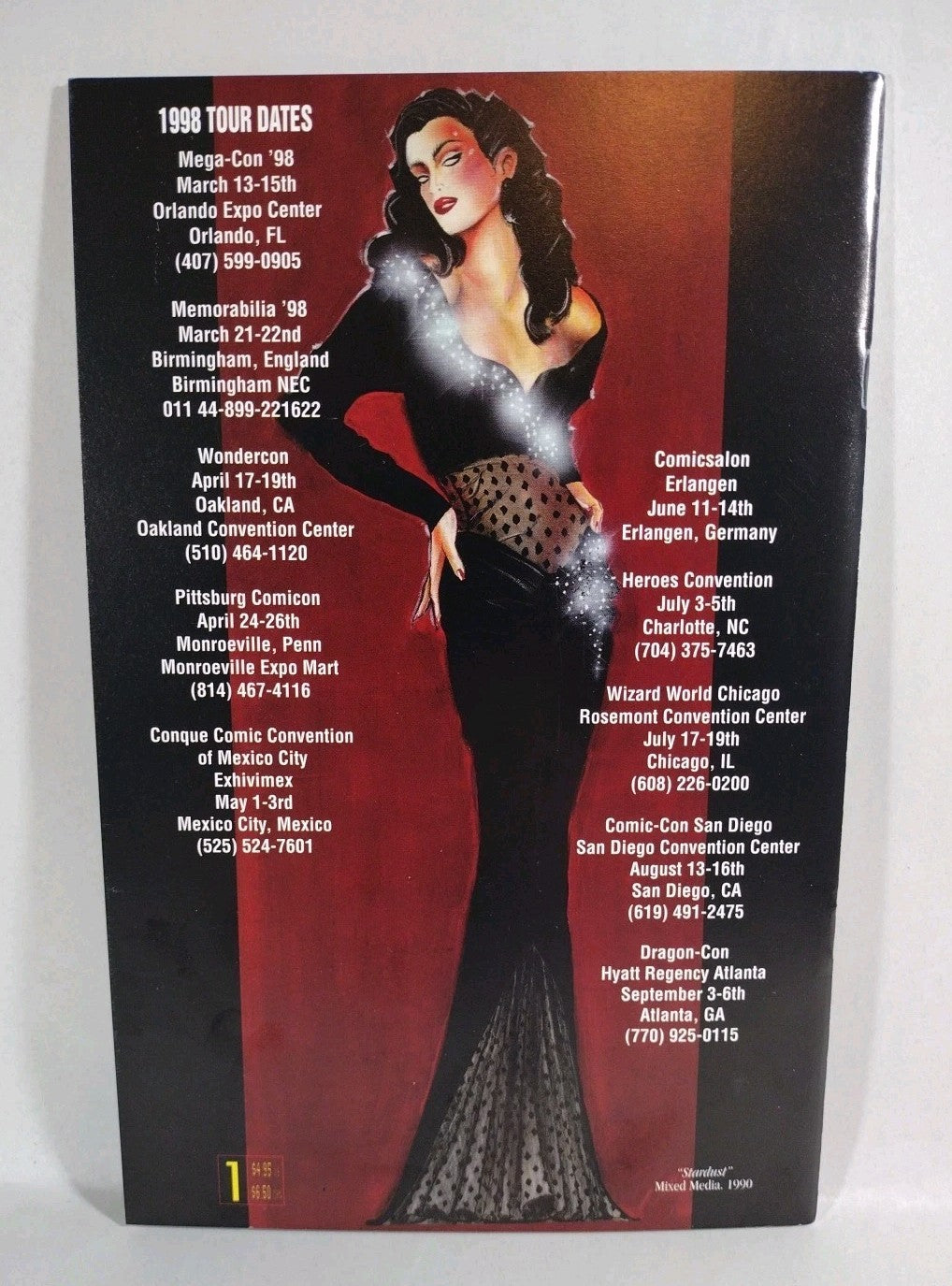 Shi Art of War 1998 Bill Tucci Crusade Comic Tour Book W Original Dave Castr Art