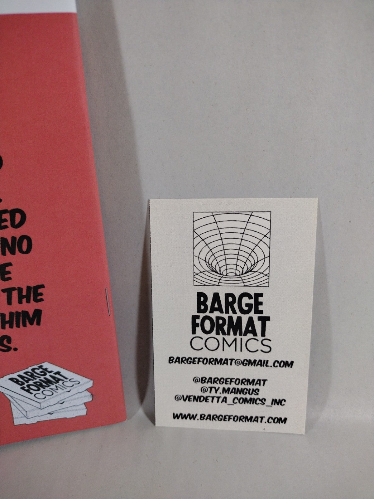 Eat Me Pizza Boy (2026) Barge Format Comics Ashcan Interlude Magazine Ty Magus