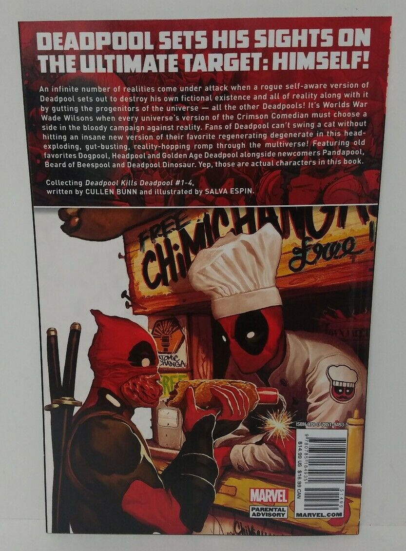 Deadpool Kills Deadpool (2013) TPB Salva Espin Cullen Bunn Marvel Softcover SC