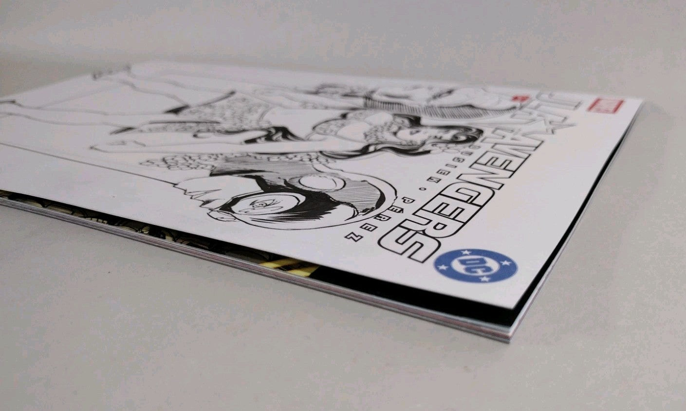 JLA Avengers #3 (2026) DC Marvel Facsimile Sketch Variant W Original DCastr Art