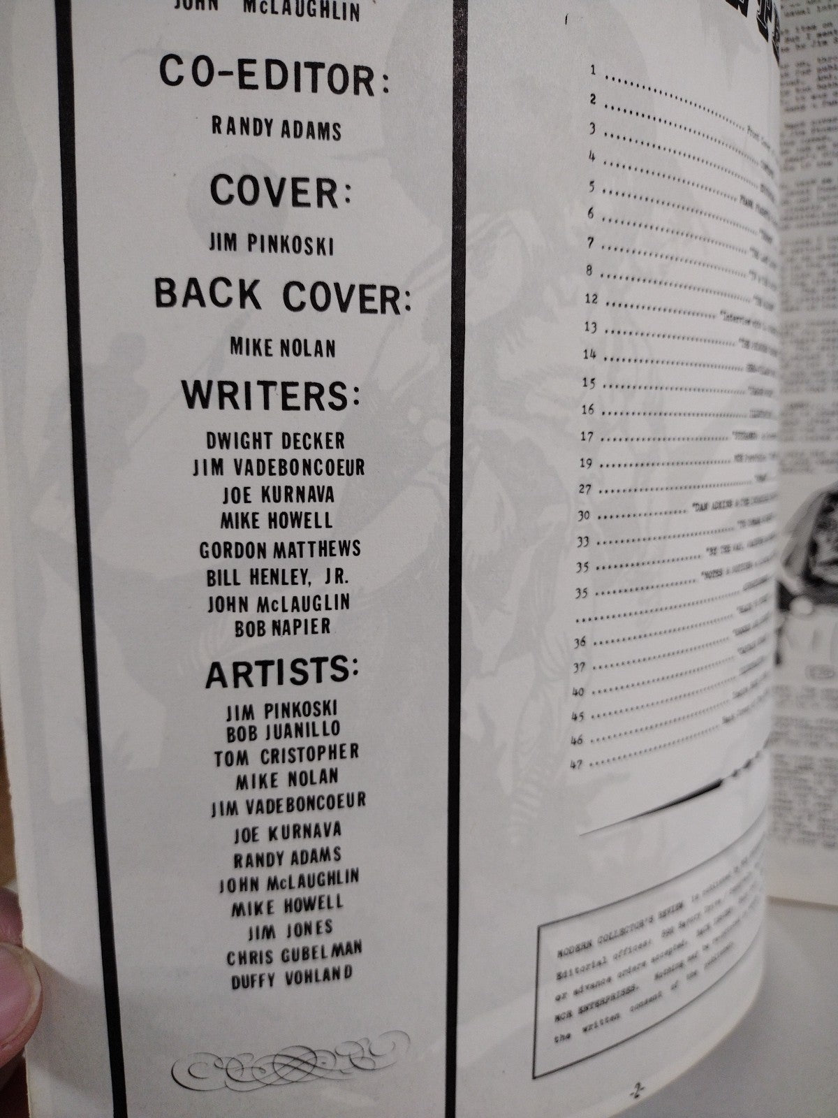 Modern Collector Review #3 (1969) MCR Fanzine Jim Pinkoski Dan Adkins Swipe file