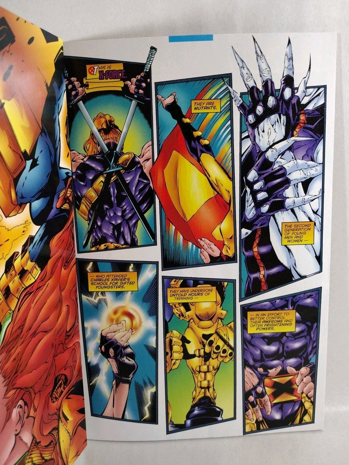 X-Force #50 (1995) X-Men Anniversary Marvel Prism Logo Comic Set Liefeld Variant