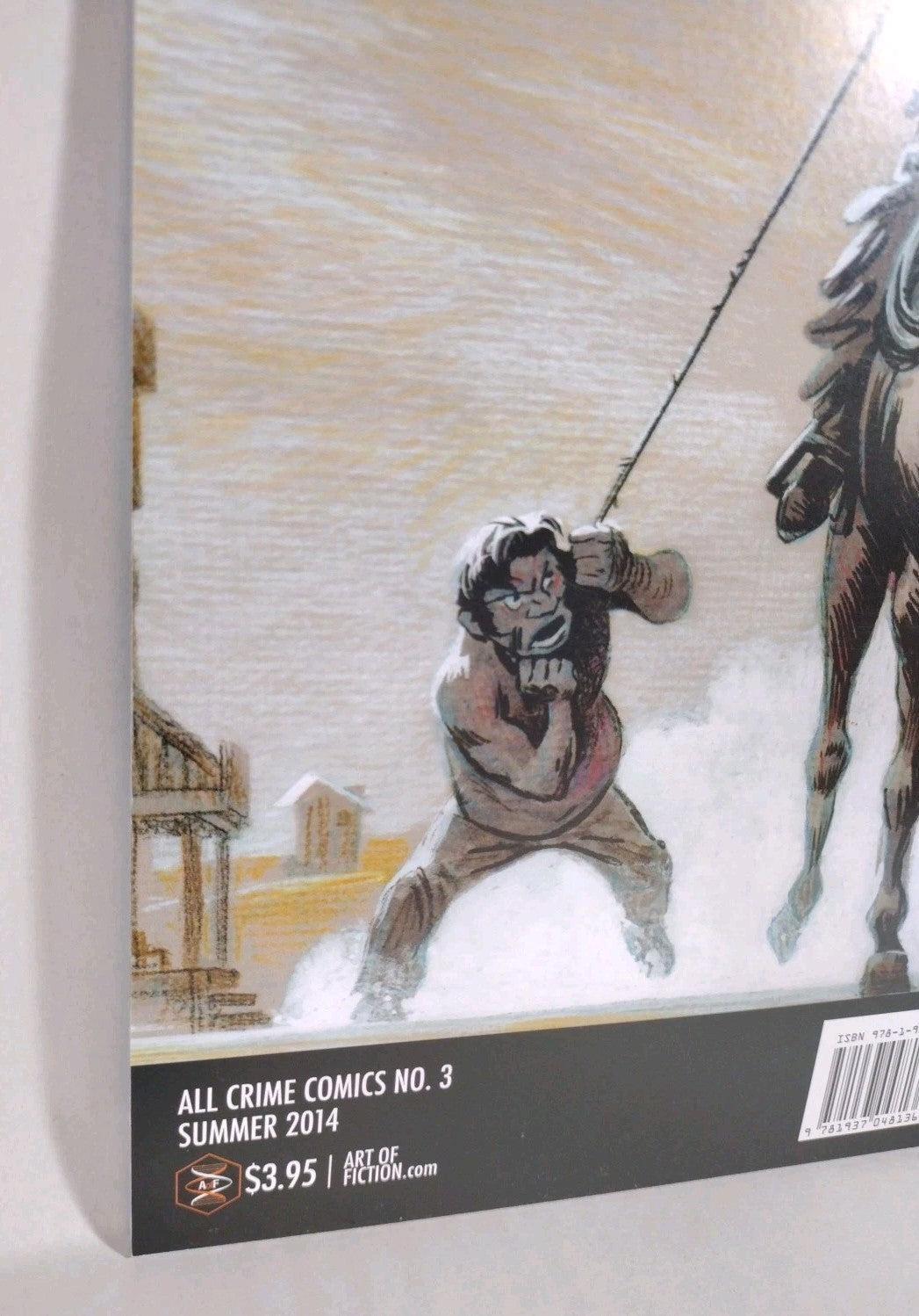 All Crime Comics #3 (2012) Art of Fiction Bruce Timm Cover Aged VF/NM