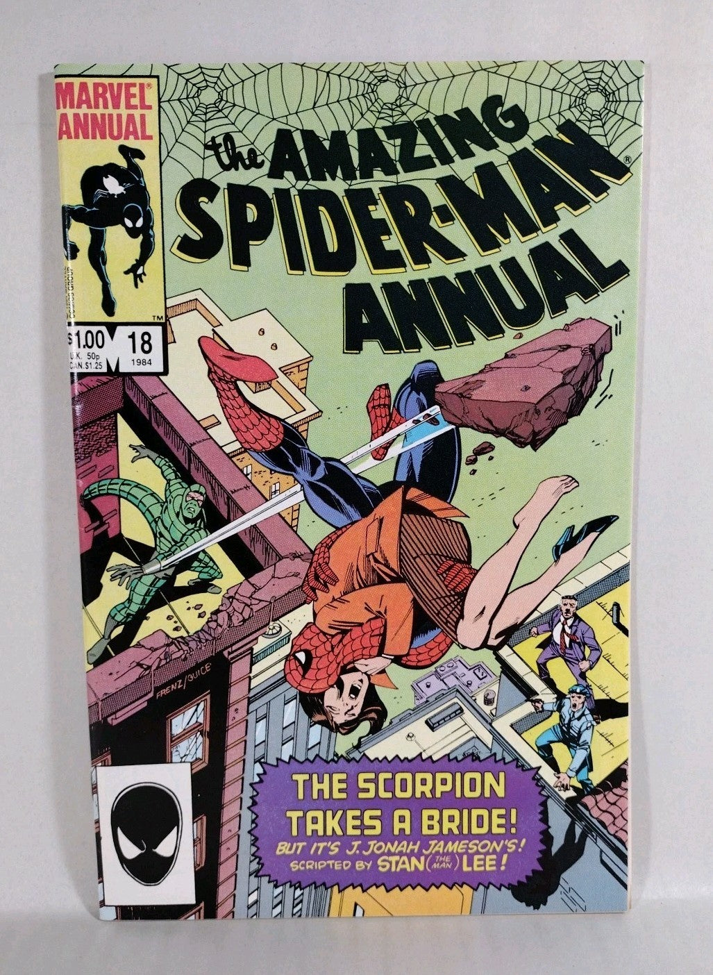 Spider-Man Annual (1983) Marvel Comic Lot Set #17 18 Scorpion VF