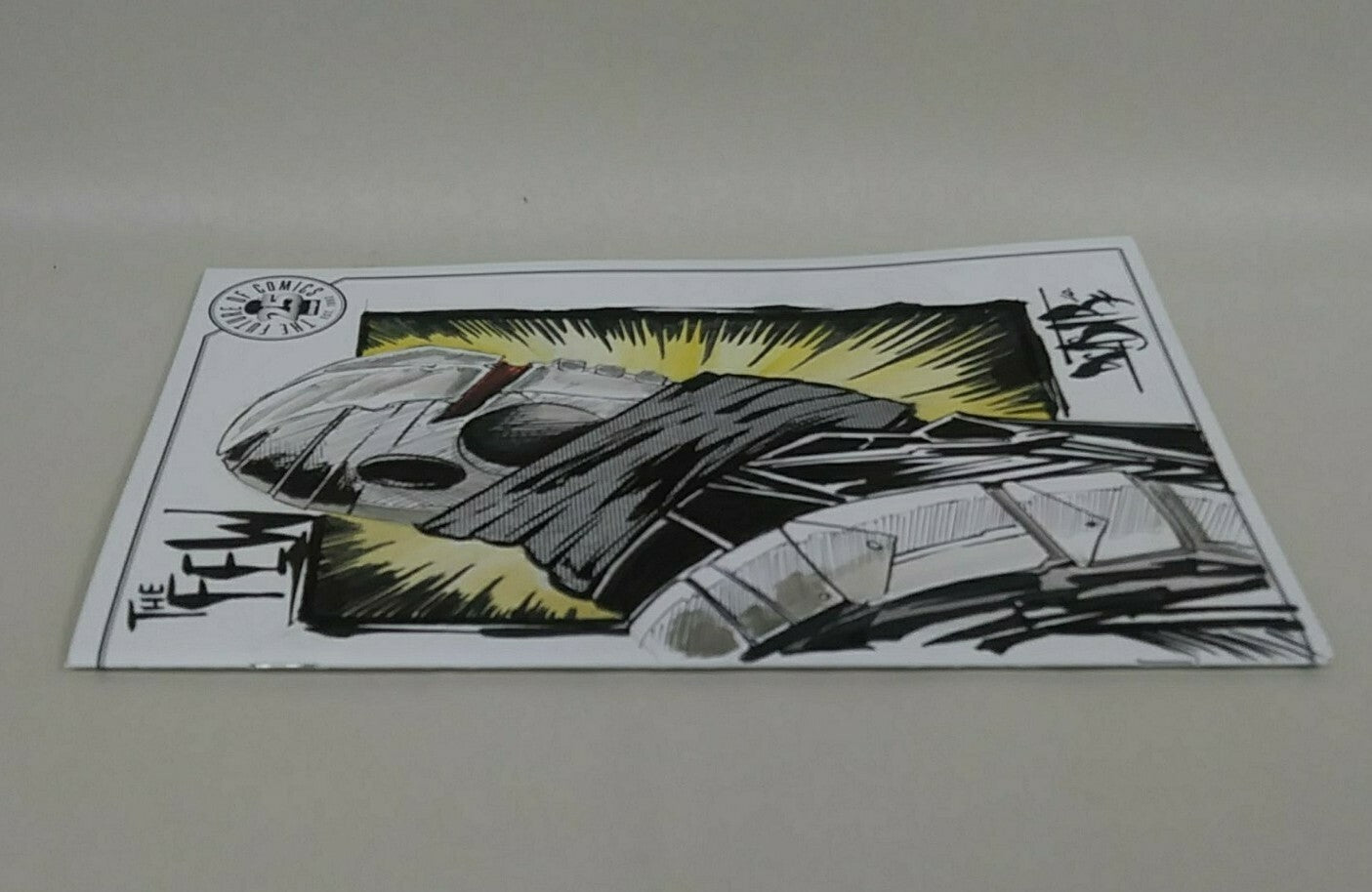 The Few #1  (2017) Image Sketch Cover Variant Comic W Original DCastr Art