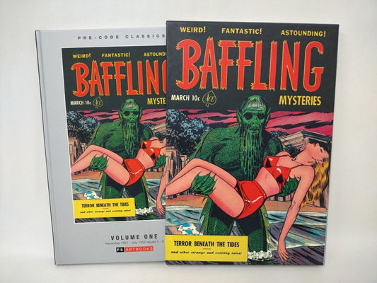 Pre Code Classics BAFFLING MYSTERIES Vol 1 (2018) PS Artbooks HC SLIPCASE ED.