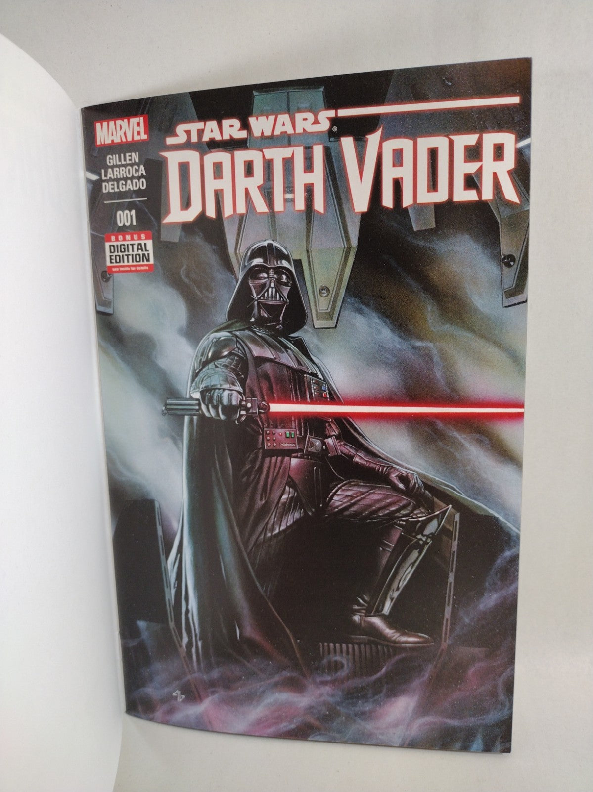 Star Wars Darth Vader 1 (2015) Marvel Comic Blank Sketch Var Cover 1st Krrsantan