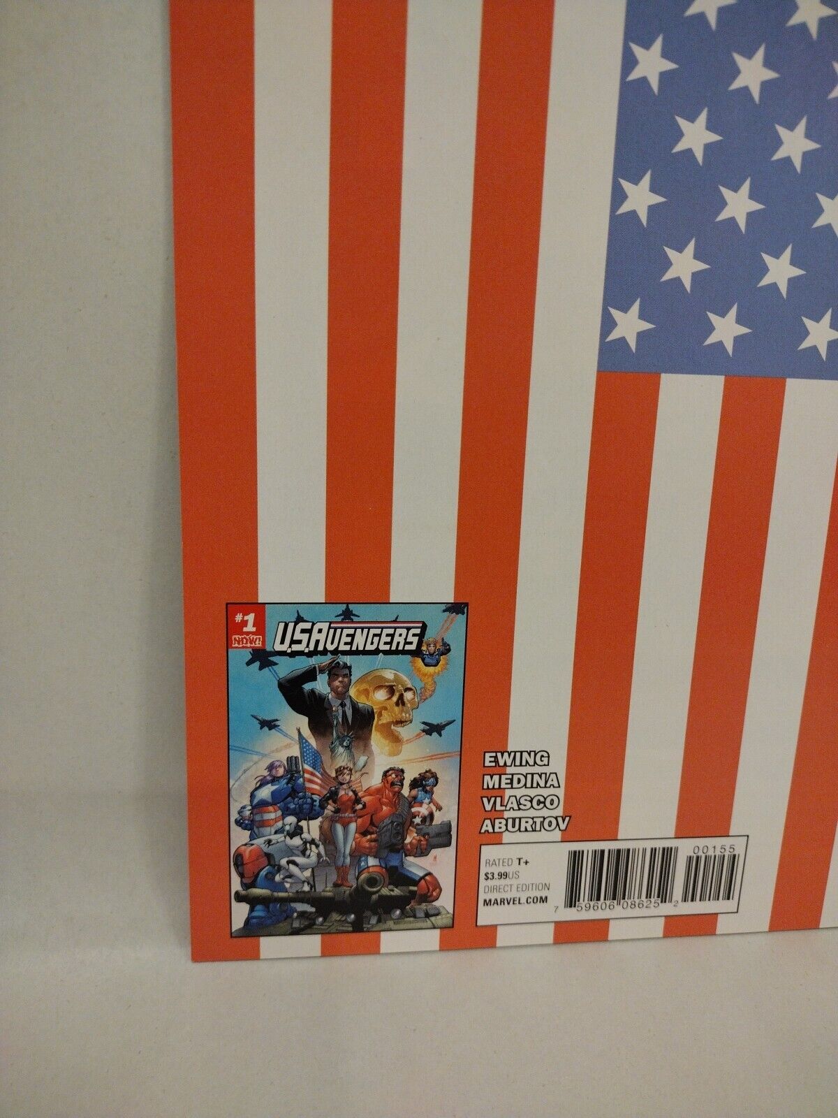 US Avengers #1 (2017) Marvel Comic White Tiger Puerto Rico Variant NM