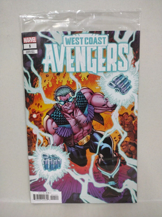 WEST COAST AVENGERS #1 (2024) Marvel Comic Todd Nauck Surprise Variant NM