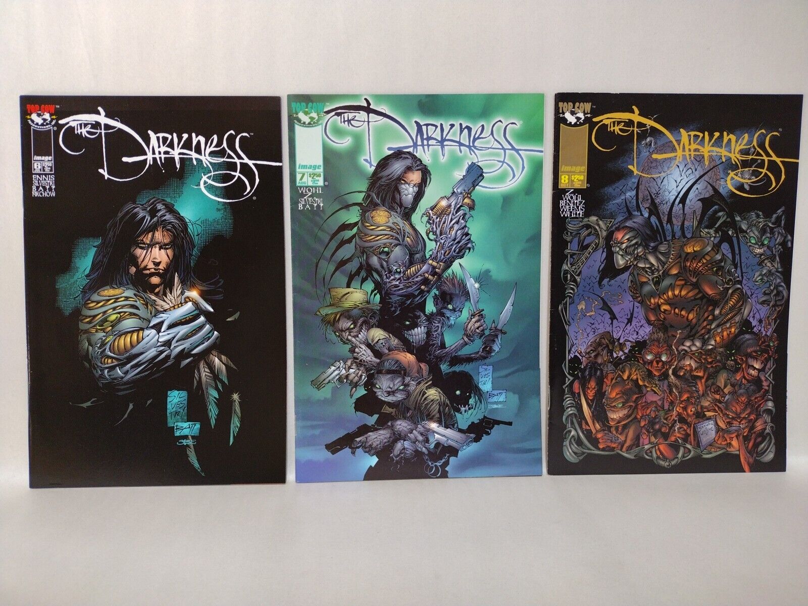 Darkness (1996) Image Comic Lot Set #1-14 Wizard 1/2 #0/Witchblade #10 1st App