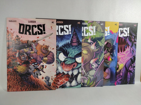Orcs! (2021) Boom Comic Lot Set #1 3 4 5 6 Christine Larsen VF-NM