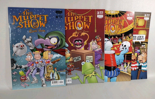 Muppet Show Comic Book (2010) Boom Studios lot #0 3 4 5 VF-NM