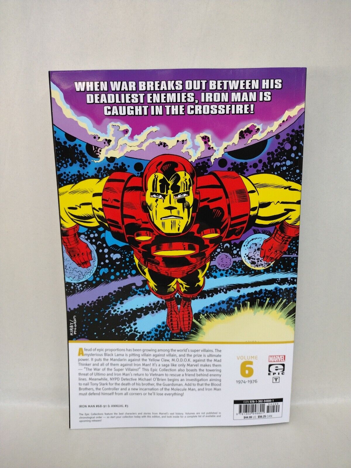 Iron Man War Of The Super Villains Epic Collection (2023) Marvel TPB New