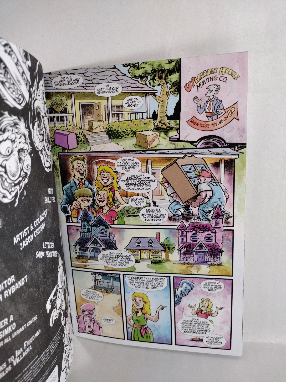 Madballs vs Garbage Pail Kids #1 (2022) Dynamite Blank Variant New NM