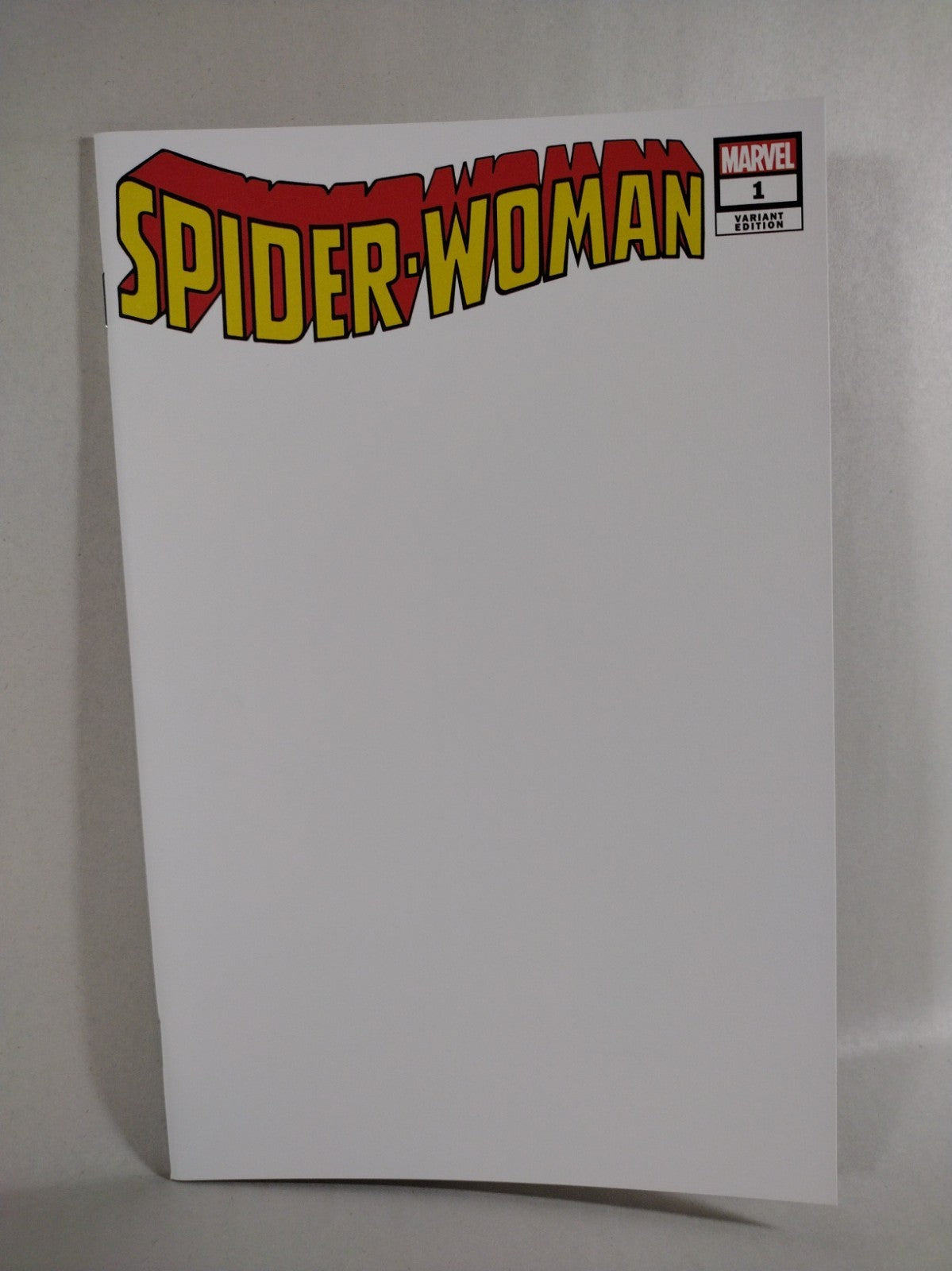 Spider-Woman #1 (2020) Marvel Comic Blank Sketch Variant Cover NM
