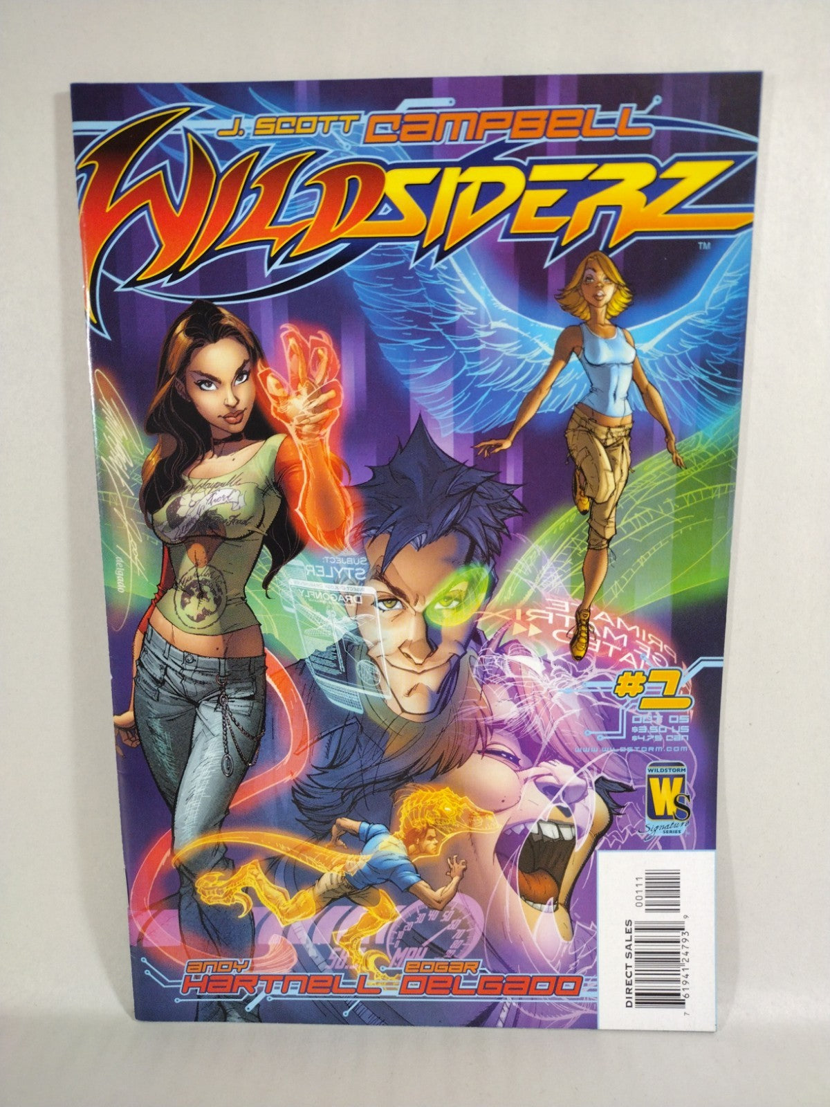 Wildsiderz (2005) Complete Wildstorm J Scott Campbell Comic Set 0 1 2 + Variants