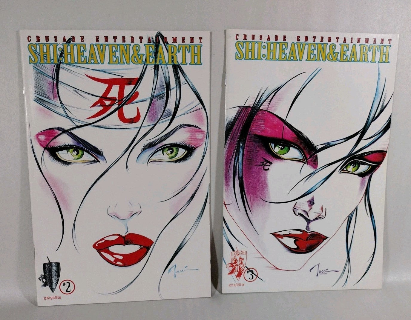 Shi (1997) The Series 1-13 Manga 2000 1-3 1/2 Heaven & Earth 1-4 Grifter 1-2