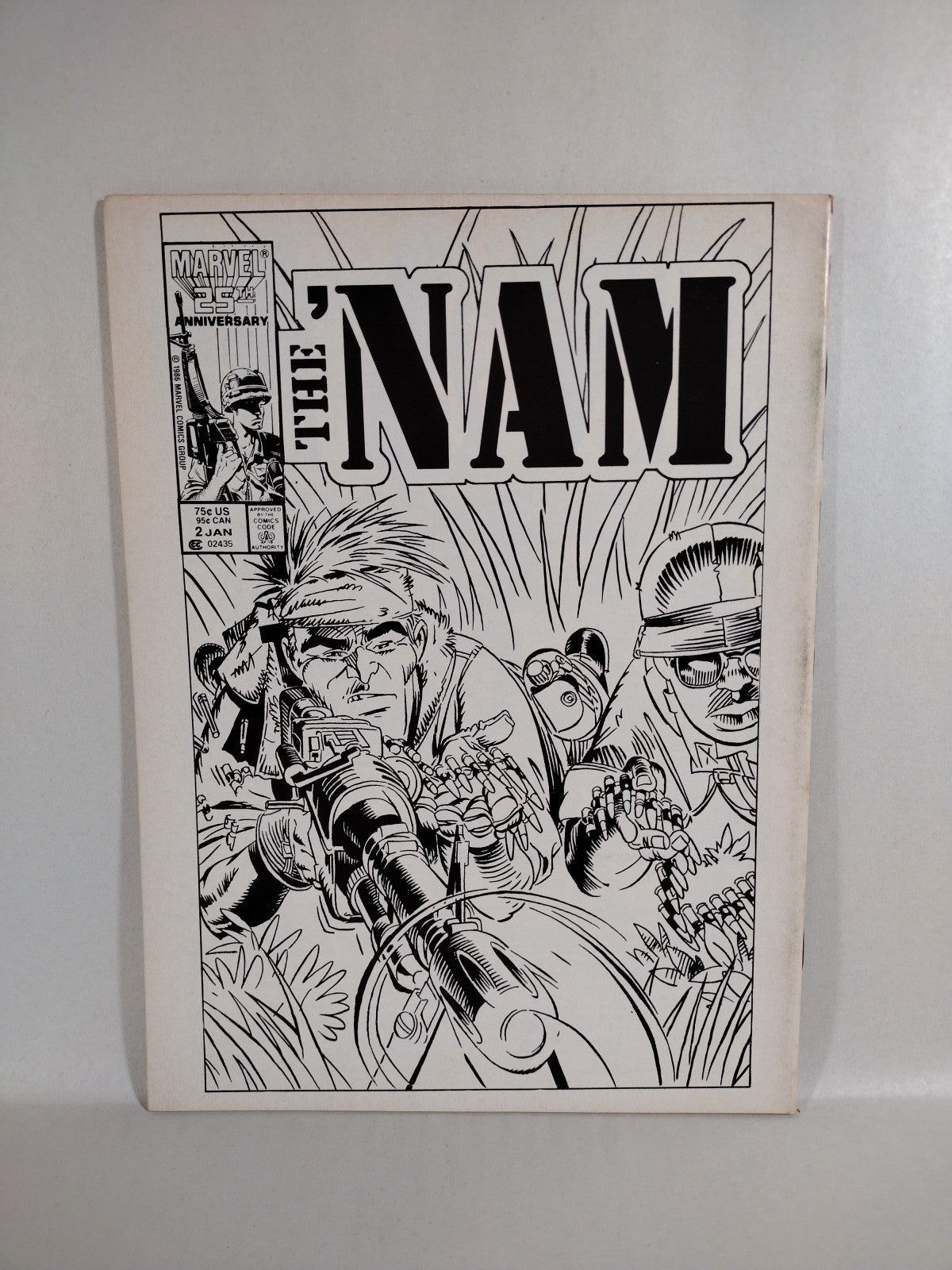 The NAM Magazine (1988) Marvel Comic Lot Set #1 2 3 4 5 7 Michael Golden FN