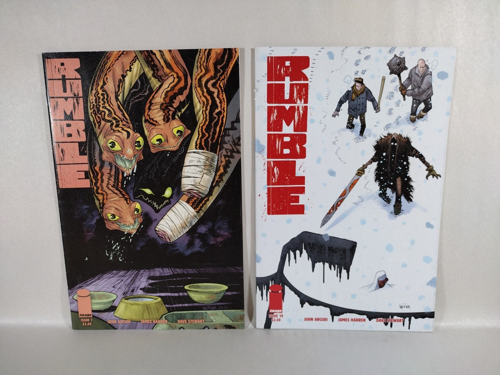 Rumble (2017) Image Comic Lot Set #1-7 10 11 Arcudi Rubin Harren VF-NM