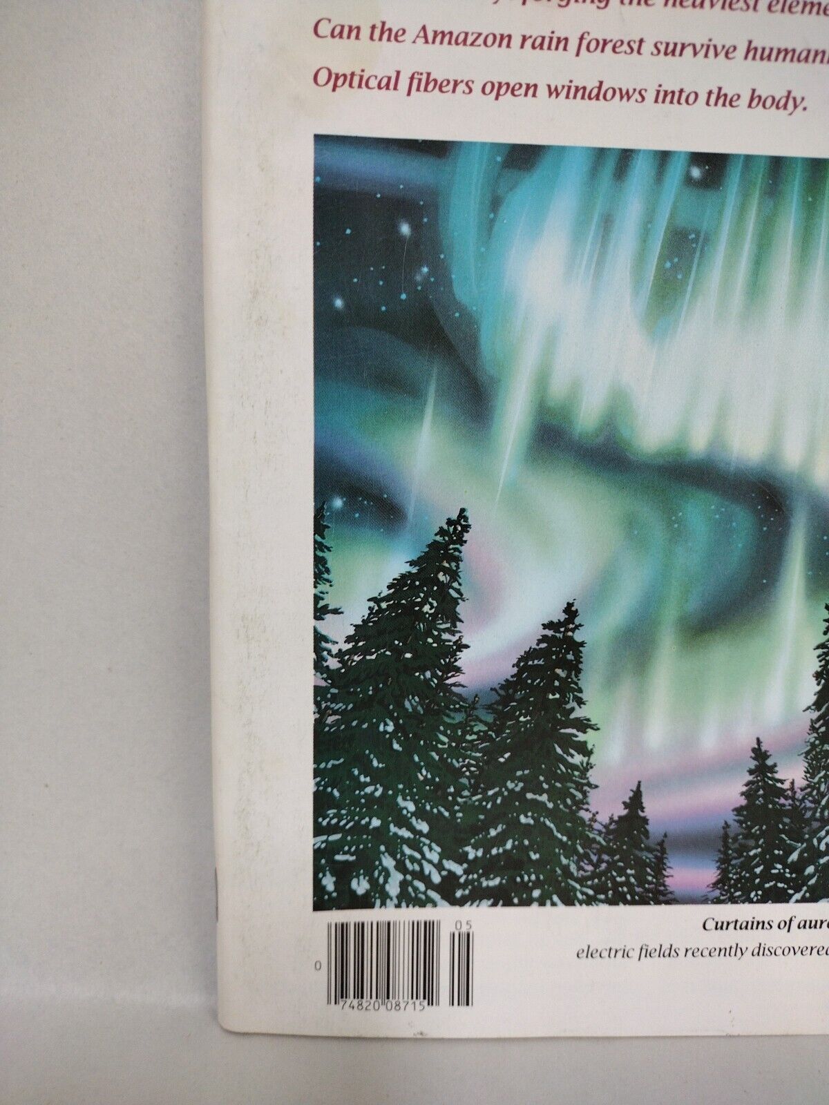 Scientific American #5 (May 1989) Curtains Of Auroral Lights VG