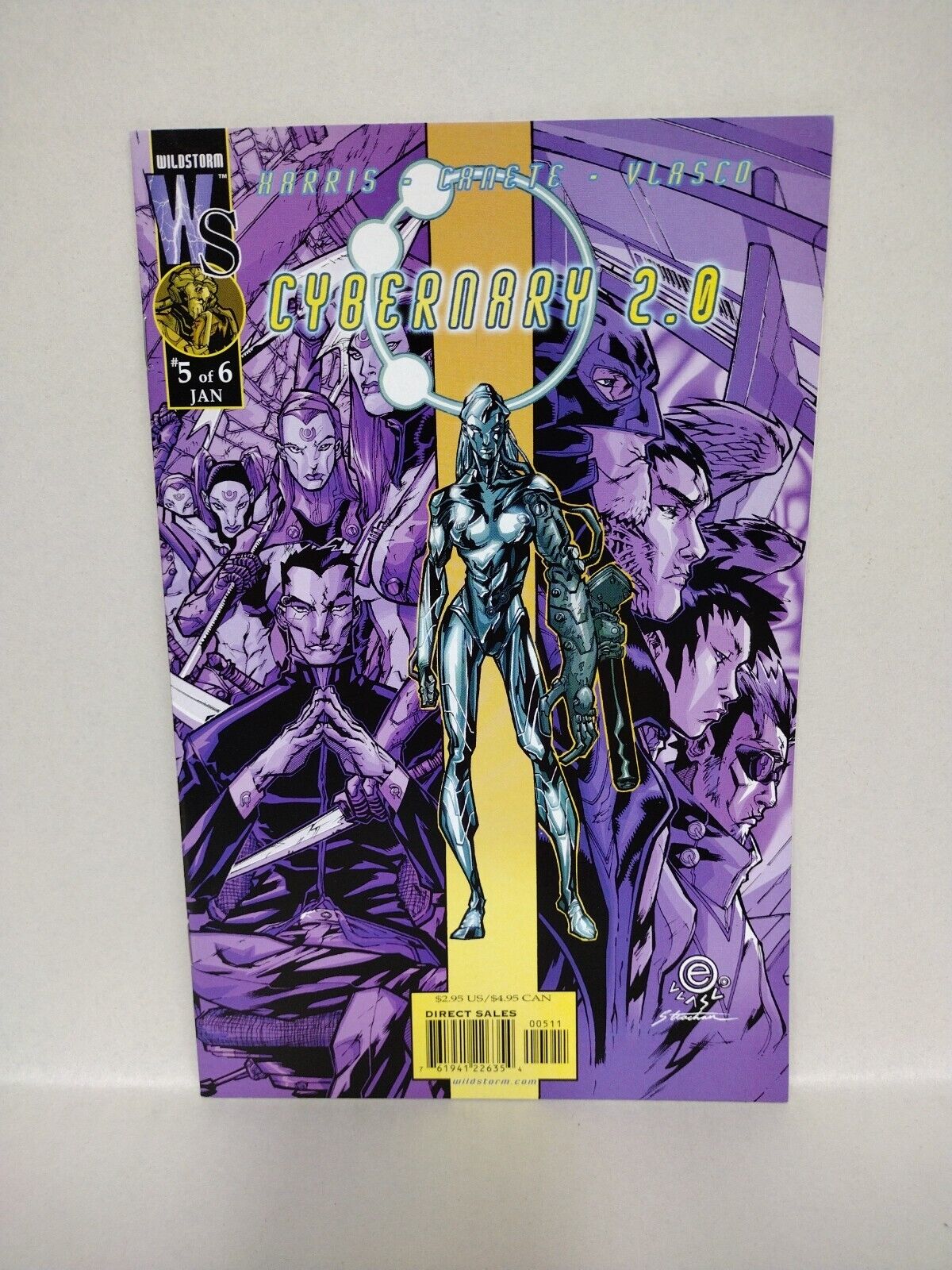 Cybernary 2.0 (1995) Complete Wildstorm Comic Lot Set #1 2 3 4 5 6 Eric Canete