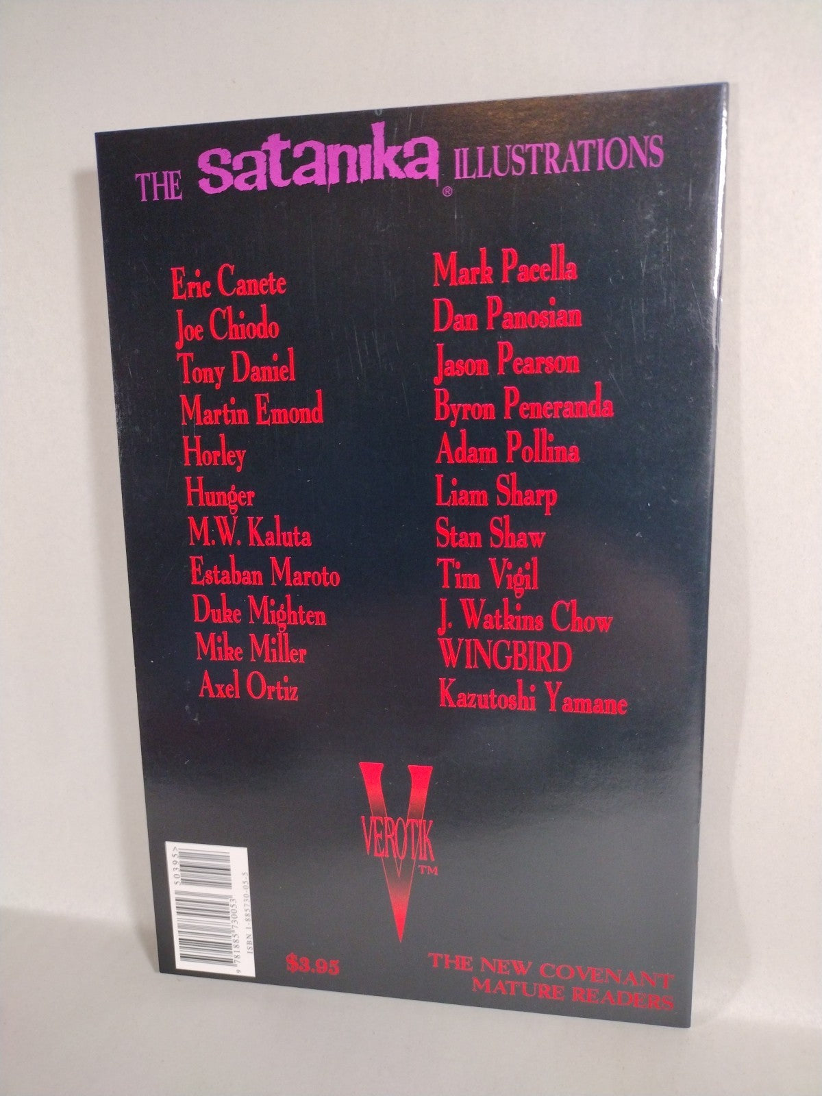 Satanika (1996) Verotik Vol 2 Comic Lot Set #0 1 3 4 5 8 X Illustrations 1 VF-NM