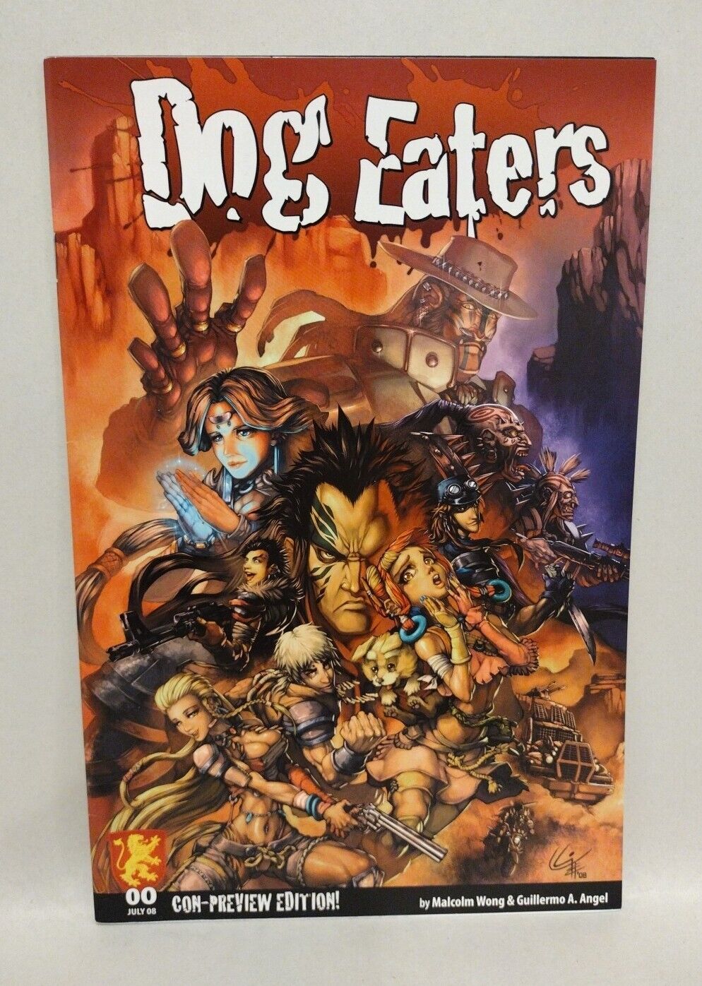 Dog Eaters (2008) Dabel Brothers Comic Lot Set #1 2 3 0 Preview Ed Malcom Wong