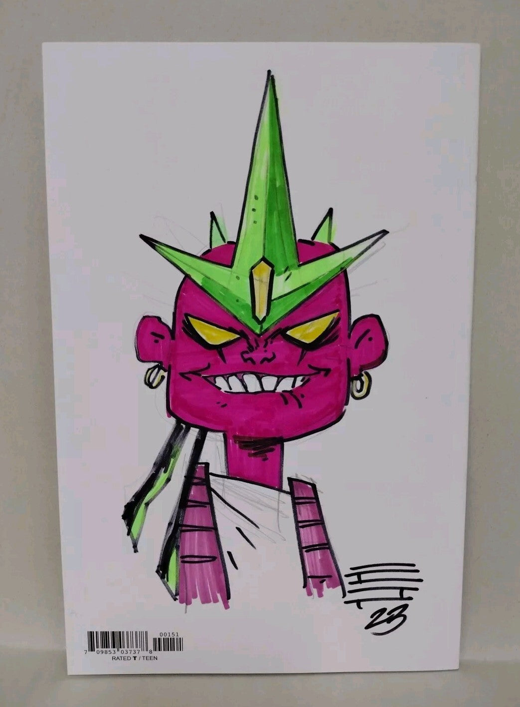 Arcade Kings 1 (2023) Image Sketch Variant Comic w Original Erwin Papa Art