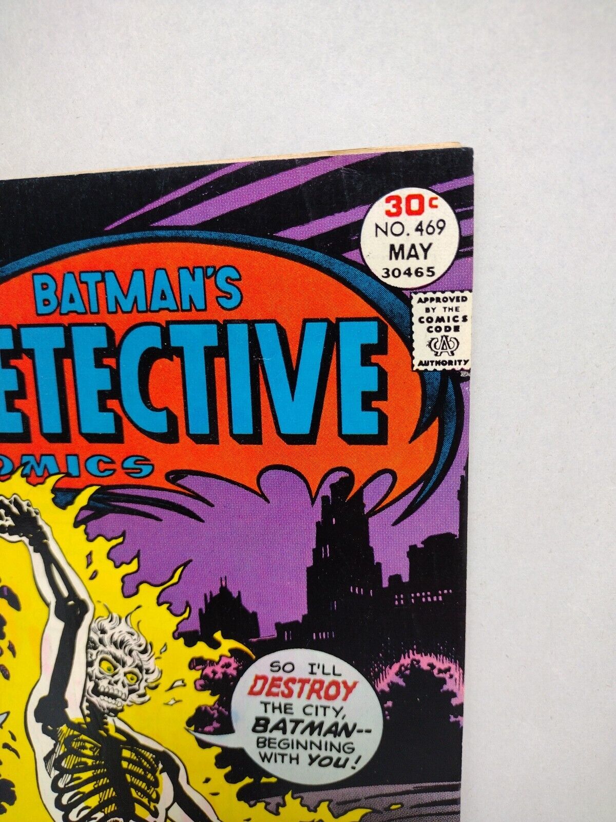 Batman Detective Comics 469 (1977) DC Comic 1st Appearance of Doctor Phosphorus