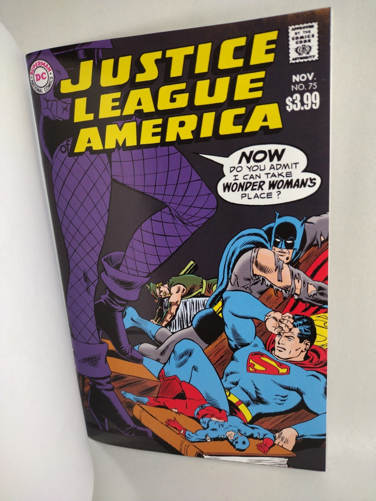 Justice League Of America Facsimile #75 (2026) DC Sketch Cover W Original Art